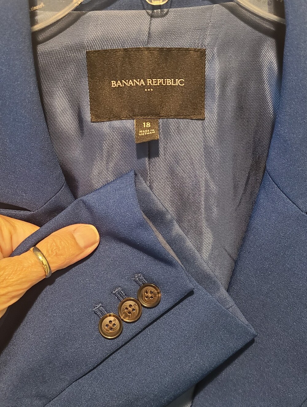 Banana Republic Royal Blue Suit - Jacket